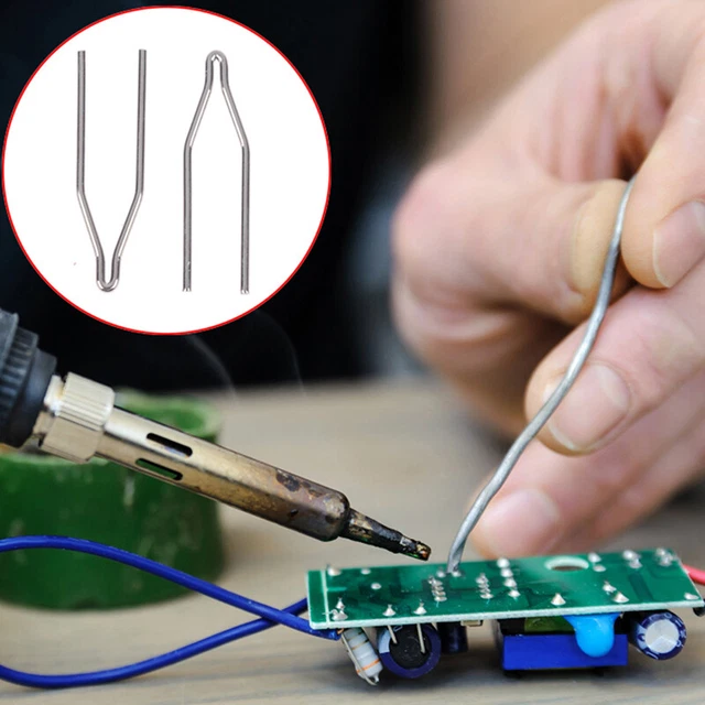 5PCS Soldering Iron Tip for Soldering Iron Gun Electric Welding Gun Tool Kit W1