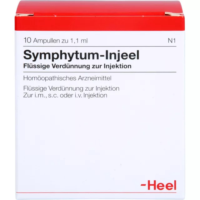 Heel Symphytum-Injeel flüssige Verdünnung, 10 St. Ampullen 997022