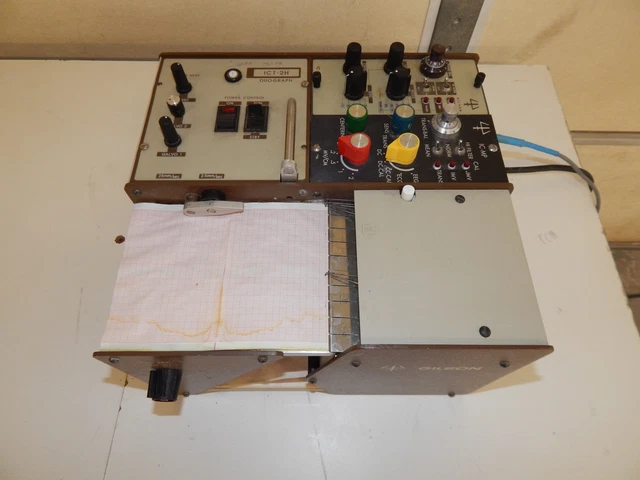 ^^ GILSON Modello Duograph Tabella Registratore W/ Ic-Mp Moduli (SBW22)
