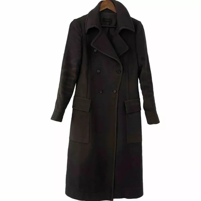 Narciso Rodriguez tailored double breasted wool coat