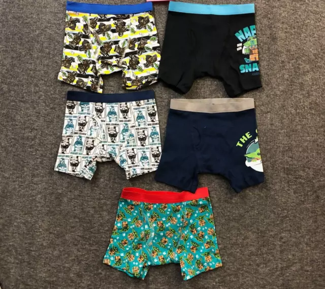 Lego Boys Boxer Brief Size 8 Multicolor 5 pack Star Wars Theme Comfort NWOT