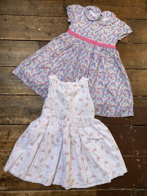 Girls Summer Dresses Bundle Age 2-3 Years JoJo Maman Bebe Little White Company