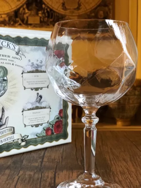 6x Hendricks Gorgeous Large Gin Goblet Balloon Glass - Official merchandise 2023