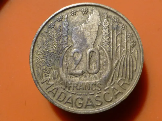 Madagascar - 20 Francs - 1953 - Recherchee & Qualite Tb+/Ttb !