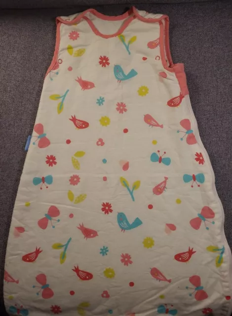 The Original Grobag 0-6 months 2.5 tog 70cm baby girl birds Gro Company