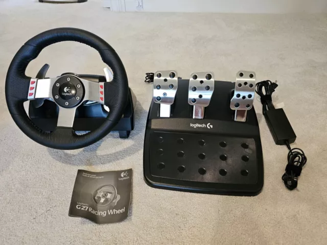 Logitech G27 PC Playstation 2/3 Force Feedback Racing Steering Wheel  Simulator