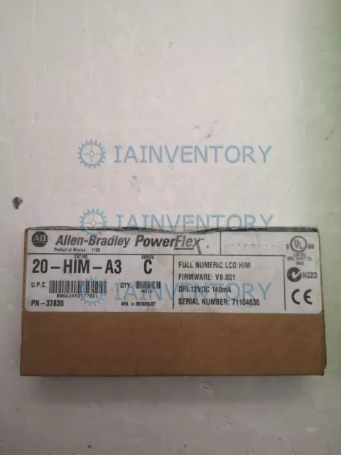 1PC New In Sealed Box Allen-Bradley 20-HIM-A3 FREE SHIP 1-Year-Warranty