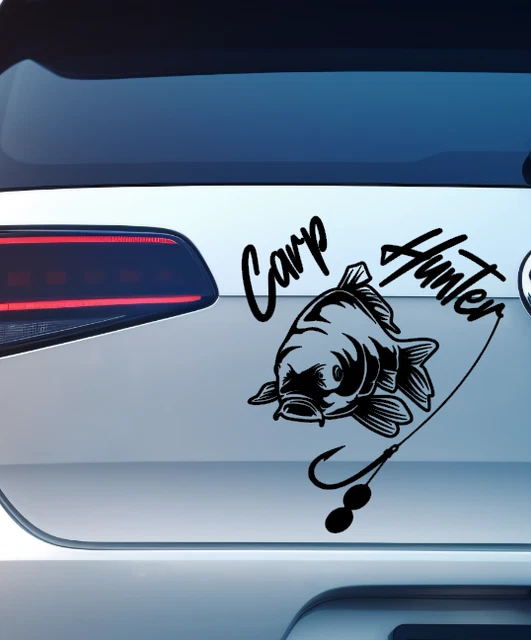 Fisch-Aufkleber 'Böser Fish' Für Auto-Tuning – JDM Style, Wählbar Matt Oder Glänzend
