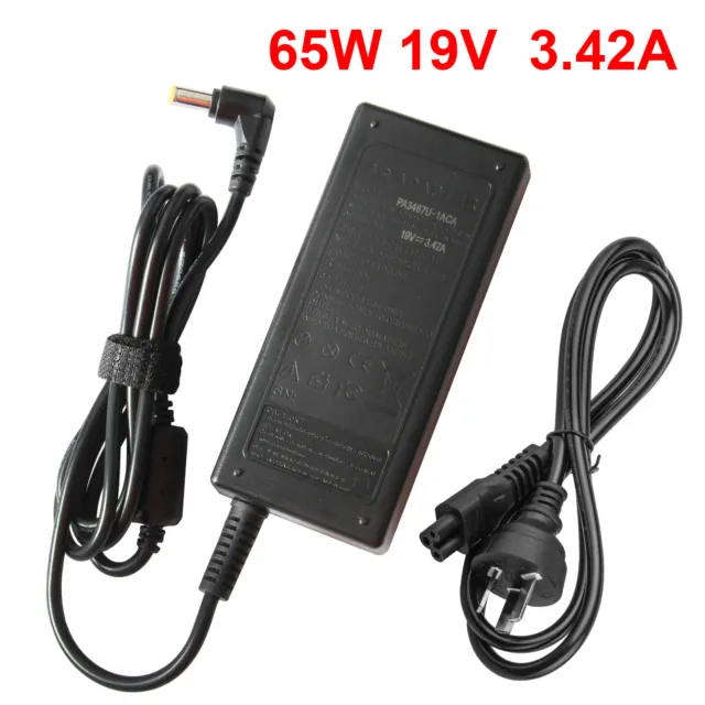 65W 19V 3.42A AC Adapter Laptop Power Charger for Asus X401 X401A X551 X551C AU