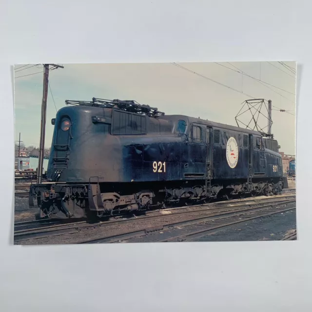 Postcard Railroad Train Raymond Loewy Pennsylvania GG1 Savings Bond Seal 1970s