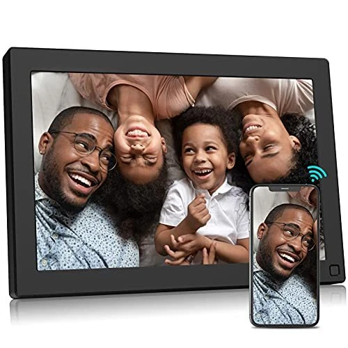 32GB 10.1 Inch WiFi Digital Photo Frame, Smart HD 10.1 inch WI-FI Black