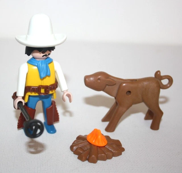 PLAYMOBIL 3768 ENSEIGNE Silver Ranch Avec Poteaux Entree Western