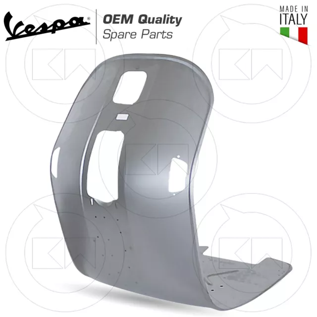 Scudo Vespa Px 125 150 200 Lamierato Completo Pedana Con Rinforzi Oem Piaggio