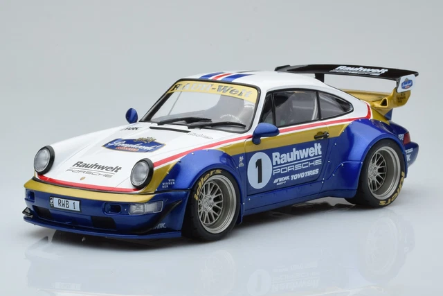 Rwb Rothmann PORSCHE 911 964 RWB Rauhwelt Rothmans Design Solido 1/18 EUR 52,90 ...