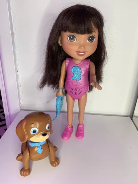 Dora and Friends Train & Play Dora and Perrito Nickelodeon Fisher Price