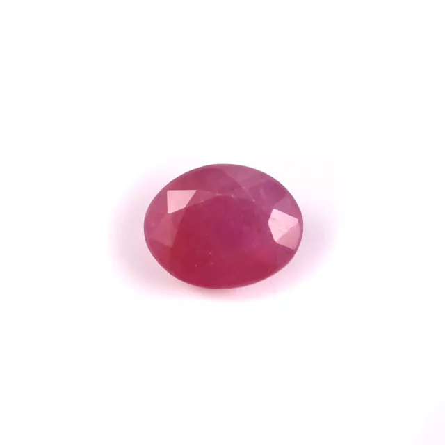 AAA Natural Unheated-Untreated Mozambique Ruby Oval Loose Gemstone Cut 7.00 Ct