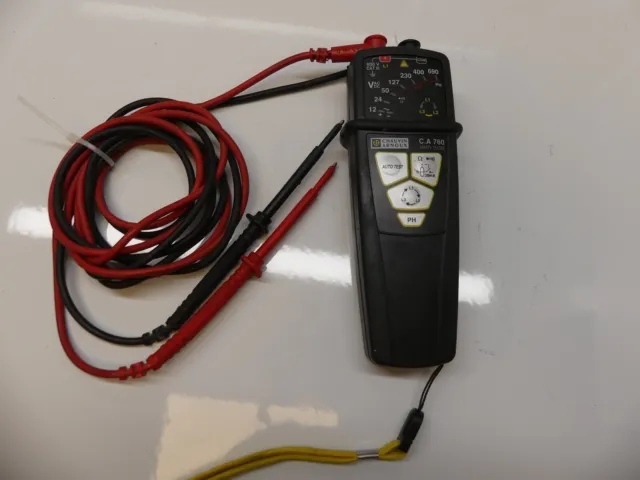 Nouveau détecteur de tension C.A 760N - Détecteur Basse Tension pour  électricien