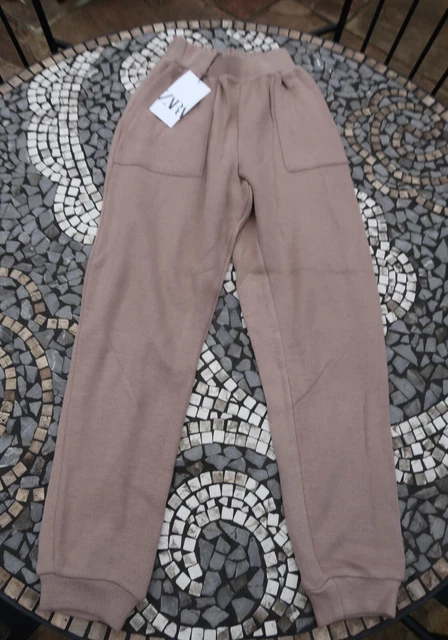 Zara knit joggers deals