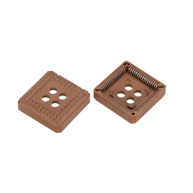 PLCC68P IC Outlet 68Pin 2.54mm Spacing DIP Through Hole Mounting Pack of 2