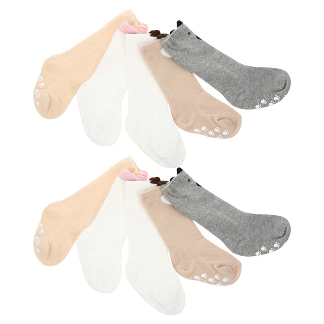 10 Pairs newborn knee high socks Chaussettes De Sol Bébé Chaussettes Bébé Unisex