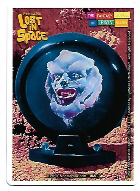 Lost In Space Metal Card #3 Monster Wax 2019  Mint (Limited To 800 Units)
