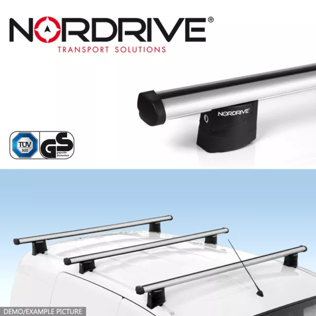 NORDRIVE KARGO PLUS Dachträger 3-Träger für VW CADDY 3 / LIFE - 2004-2015