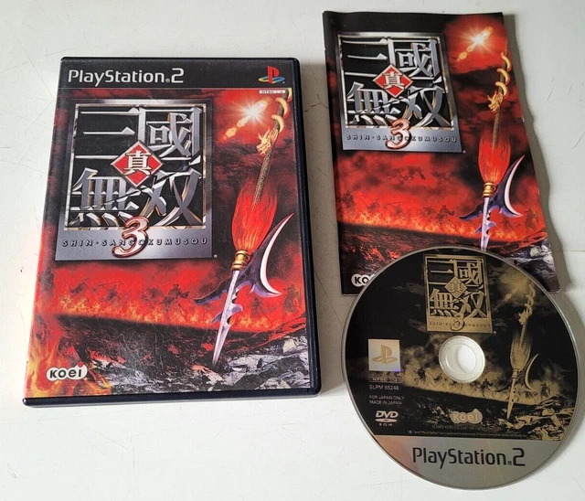 Shin Sangoku Musou 3 Mushouden - Jeu PS2 Version Japonaise NTSC-J Complet