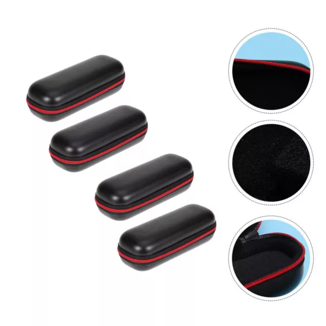 4pcs Portable Watch Case Watch Carrying Case Watch Travel Case