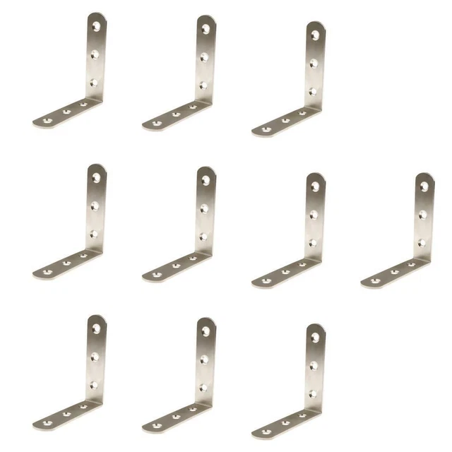 10PCS 90° HEAVY Duty Folding Console Shelf Rack Holder Shelf Holder For