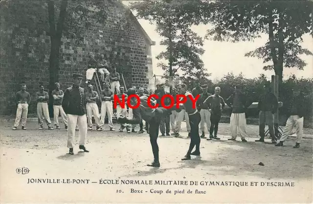 CPA Joinville le Pont Ecole Militaire Gymnastics Fencing Boxing Army Boxing