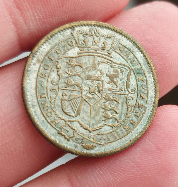 RARE 1817 CONTEMPORARY Forgery Shilling George III £1.16 - PicClick UK