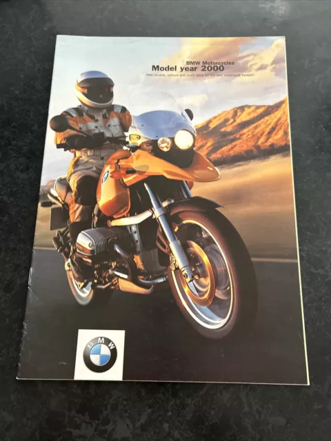 Vintage BMW Motorcycles Range Sales Brochure 2000