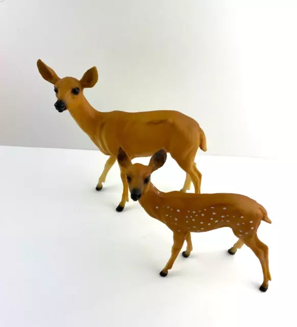 Vintage Breyer Deer Lot - Doe and Fawn - USA