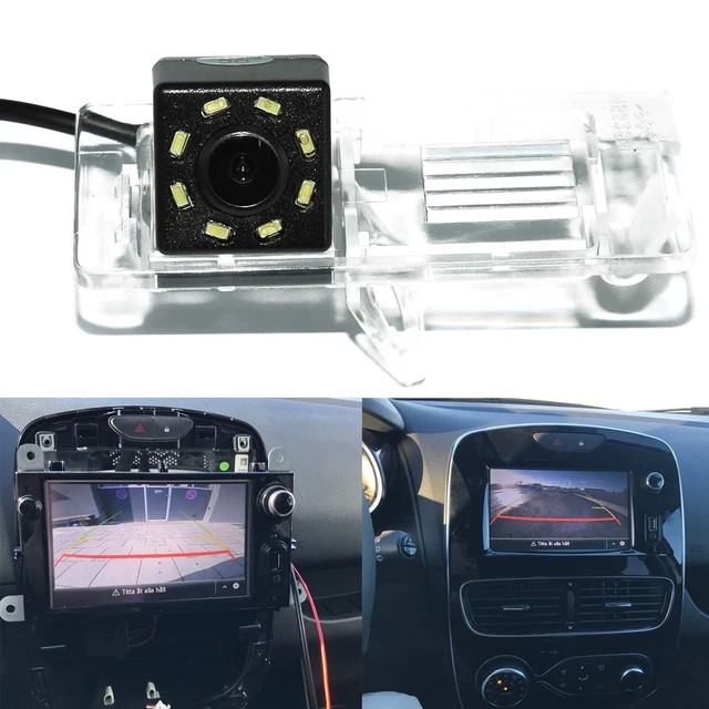 Ccd Auto Arrière Vue Stationnement Sauvegarde Marche Camera pour Renault Clio 4