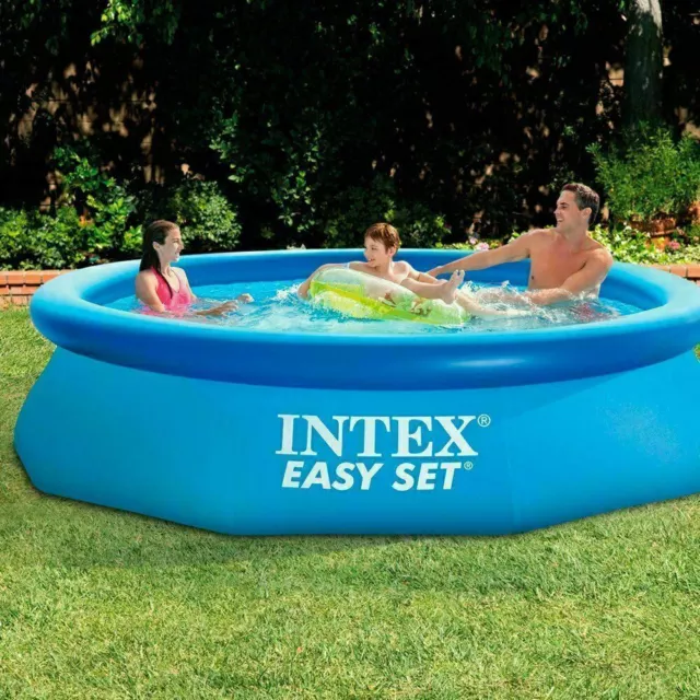 INTEX Easy Set 10' x 30" Paddling Swimming Pool without Pump [May need patch]