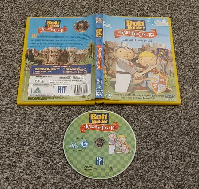 BOB THE BUILDER The Knights Of Can A Lot Kids Children Pal Dvd £2.00 ...