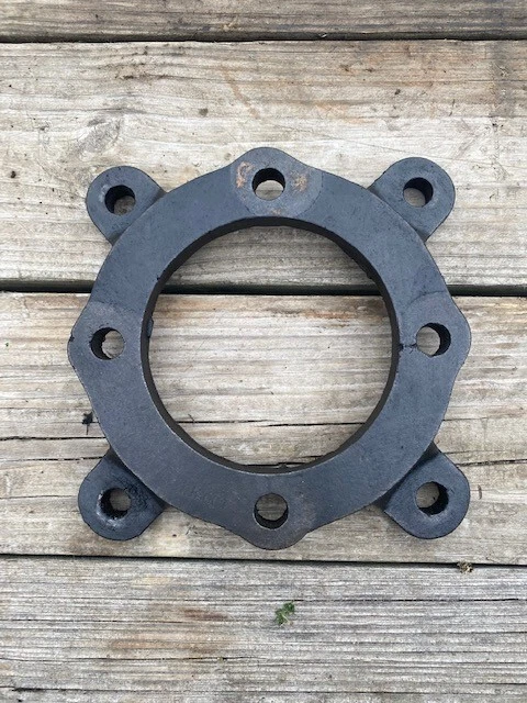 Antique Vintage Theo A. Kochs Barber Chair Original Base Bracket Part