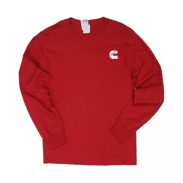 Cummins diesel red long sleeve t shirt top NEW tee apparel MEDIUM