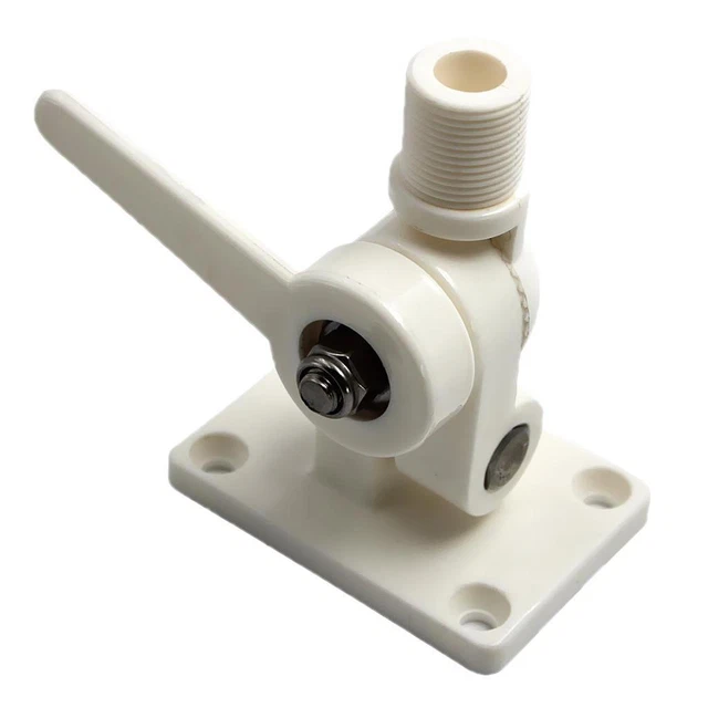 Marine Vhf Mount Vhf Antenne Mount Roestvrij staal 316 Boot Antenne Base Mount Hoge Hardheid 316 Roestvrij staal Met Draad Hoofd 25Mm