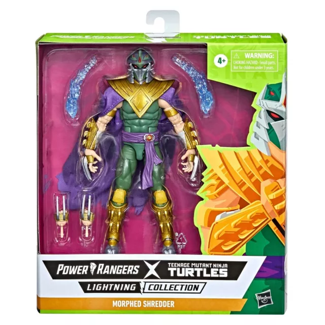 Power Rangers X TMNT Lightning Collection Morphed Shredder Green Ranger MMPR-NEW