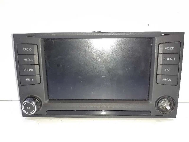 5F0919604 Impianto Audio / Radio Cd / 009Apulla151Ti / 1796937 Per Seat Leon St