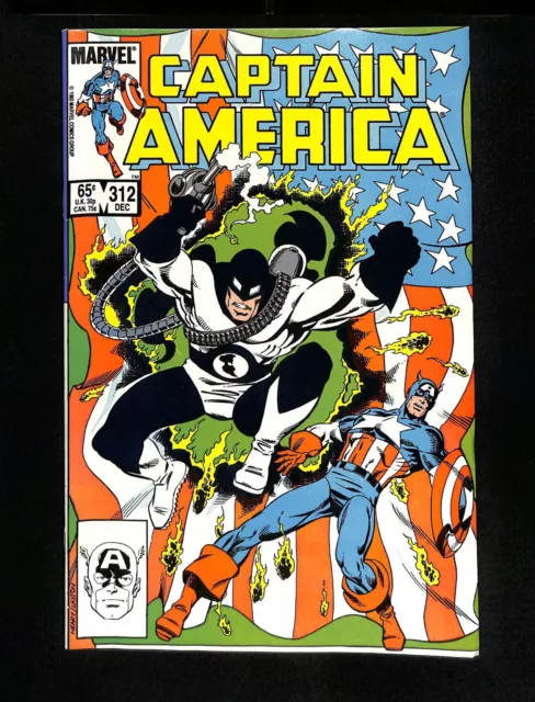 Captain America #312 VF/NM 9.0 1st Appearance Flag Smasher! Marvel 1985