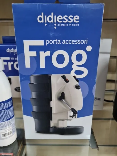 PORTA ACCESSORI per Didiesse Frog + 50 Cialde Borbone Rossa + Kit Generico