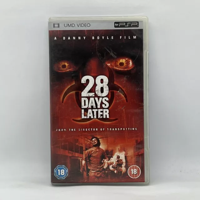 28 Days Later Zombie Horror Movie Sony PSP PlayStation UMD Video Region 2