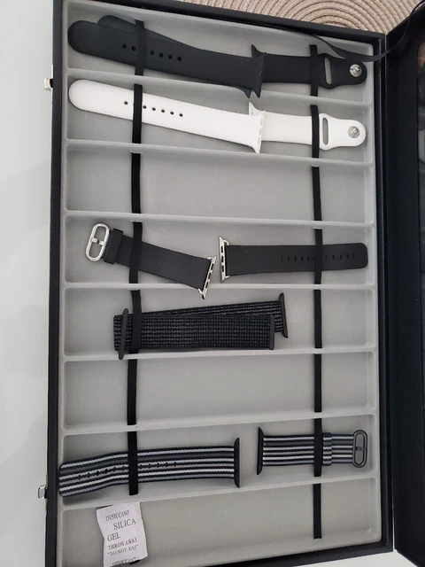 Iwatch Assorted Wrist Bands (5) With Storage Case