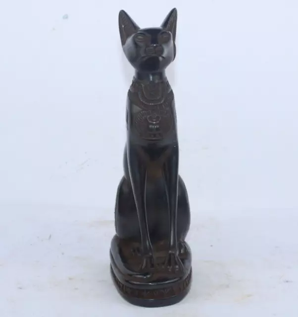 RARE ANCIENT EGYPTIAN ANTIQUE Bastet Cat Bast Pharaonic Kingdom Statue Stone (A)