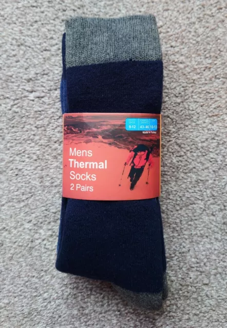 12 Pairs Mens Warm Thermal Socks Winter Outdoor Work Size UK Thick Heavy  Duty