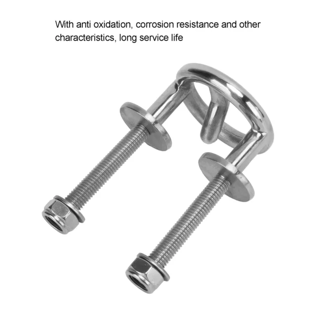 Boat Eye Hook Convenient Practical Stainless Steel Marine Transom Mount Small