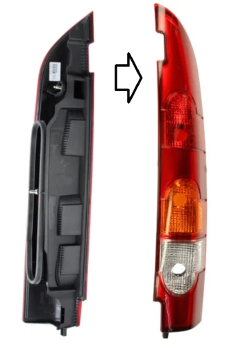 Right Side Tail Light Rear Lamp For Renault Kangoo I FL 03-08 Tailgate