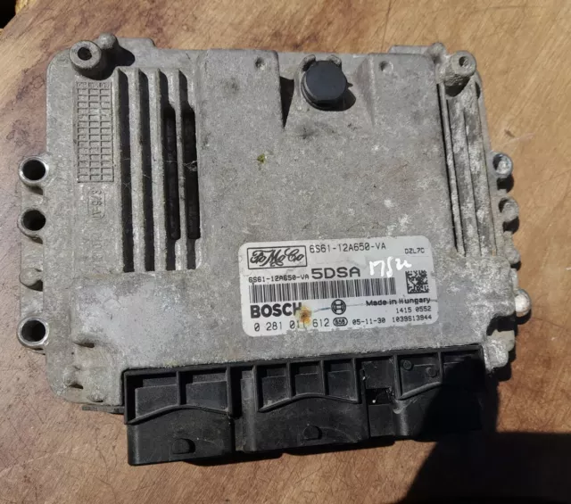 Ford Fusion 1.6 Tdci Ecu Repair Service Zetec S 2006 2007 2008 Pcm Brain